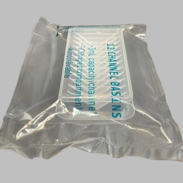 Argos Reservoir 12 Channel 3 ml Individually Sealed PP Case of 20 Basins Lab Consumables::Reservoirs Argos