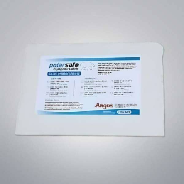 Argos Technologies PolarSafe White Laser Tag Label 33 x 13 mm 1700 Labels Lab Consumables::Tubes, Vials, and Flasks Argos Technologies