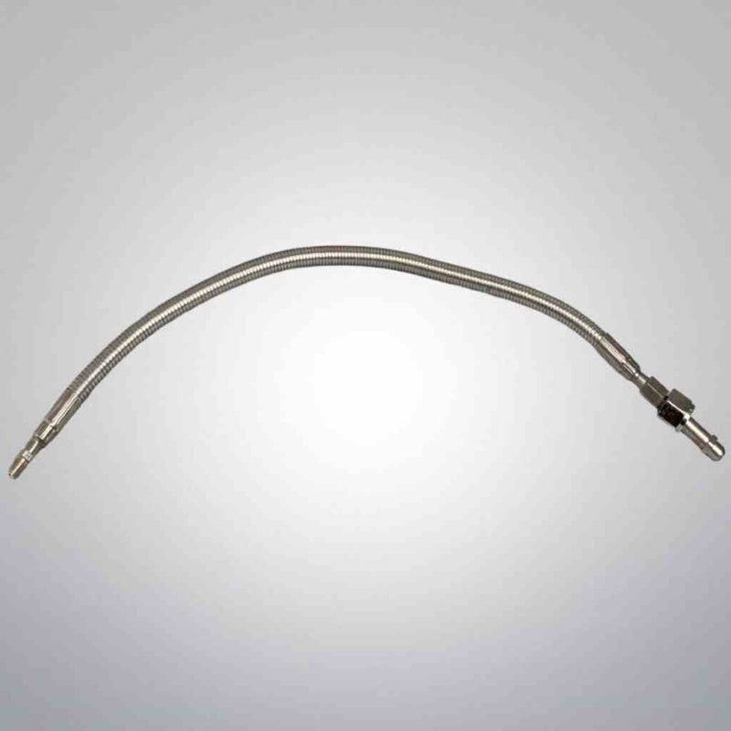 Armored Stainless Steel Hose 4250 Max PSIG 24 in. Length with CGA 540 Brass Nipple Hose & Tubing VWR
