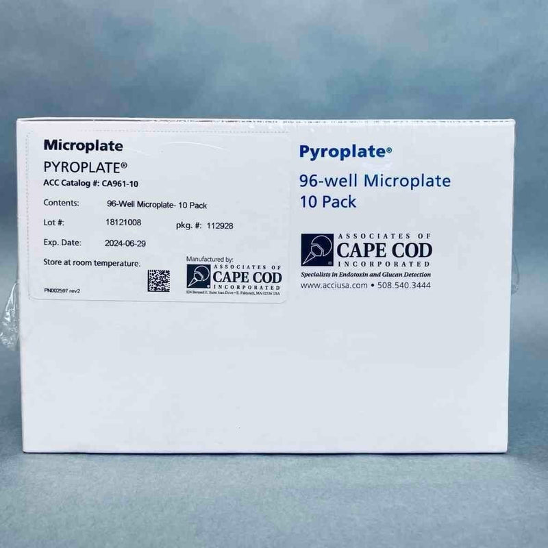 Associates of Cape Cod Pyroplate 96 Well Microplate Pack of 10 Plates Microplates Associates of Cape Cod
