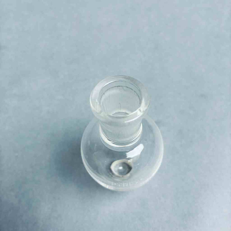 Assorted Ace 947764 Pyrex 4315-25 Pear-Shaped Flasks 25 ml 14/20 Outer Joint - Lot of 8 Flasks Jointed Glassware Ace Glass