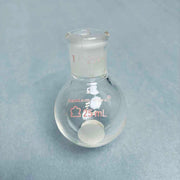 Assorted KONTES ACE Synthware Round Bottom Flasks 25 ml 14/20 Outer Joint - Total of 11 Flasks Glassware Kontes