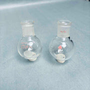 Assorted KONTES ACE Synthware Round Bottom Flasks 25 ml 14/20 Outer Joint - Total of 11 Flasks Glassware Kontes