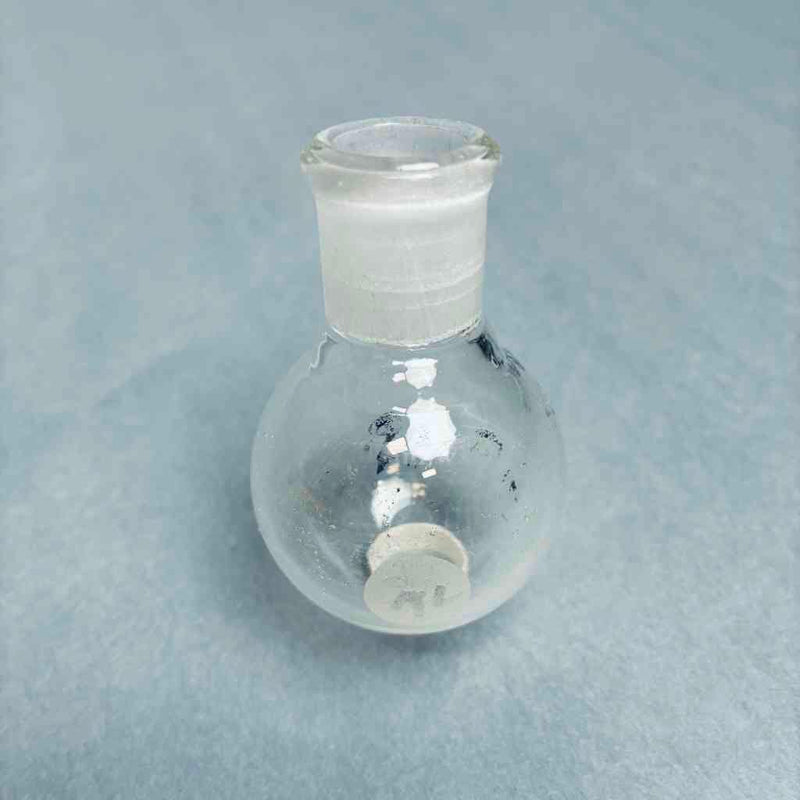 Assorted KONTES ACE Synthware Round Bottom Flasks 25 ml 14/20 Outer Joint - Total of 11 Flasks Glassware Kontes
