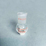 Assorted Kontes and Ace 5 ml Heavy Wall Round Bottom Flasks - Total of 8 Flasks Jointed Glassware Kontes