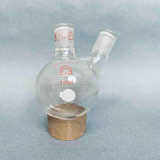 Assorted Kontes and Ace Glass 2-Neck Round Bottom Flask 14/20 Joints 100 ml Lot of 5 Flasks Jointed Glassware Kontes