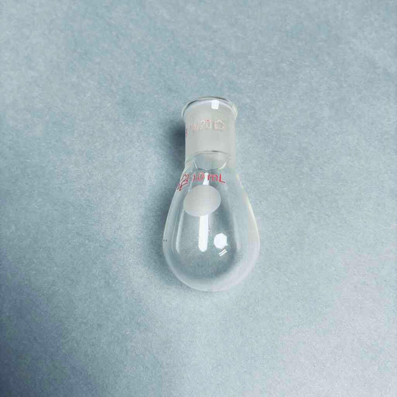 Assorted KONTES Wilmad Heavy Wall Recovery Flasks 10 ml 14/20 Outer Joint - Total of 11 Flasks Glassware Kontes
