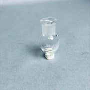 Assorted lot of 10 Pyrex, Ace, Kimax Pear Shaped Flasks 10 ml 14/20 Outer Joint Jointed Glassware Ace Glass
