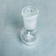 Assorted PYREX and Aldrich 50 ml Single Neck Round Bottom Flask 24/40 Standard Taper Outer Joint- Lot of 4 Flasks Glassware PYREX