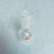 Assorted PYREX and Aldrich 50 ml Single Neck Round Bottom Flask 24/40 Standard Taper Outer Joint- Lot of 4 Flasks Glassware PYREX