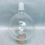 Assorted Pyrex and Kontes Single Neck Round Bottom Flask 500 ml 14/20 STJ Lot of 2 Flasks Life Sciences Trading