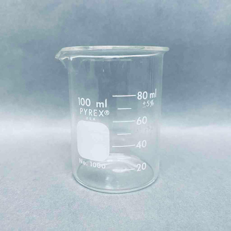 Assorted Pyrex and VWR Graduated Beakers 100 ml Lot of 14 Beakers Beakers PYREX