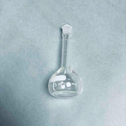 Assorted PYREX VWR KIMAX Volumetric Flask Class A 25 ml with Stopper No. 9 - Total of 8 Flasks Glassware PYREX