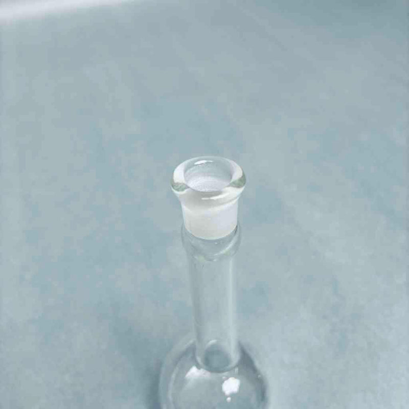 Assorted PYREX VWR KIMAX Volumetric Flask Class A 25 ml with Stopper No. 9 - Total of 8 Flasks Glassware PYREX