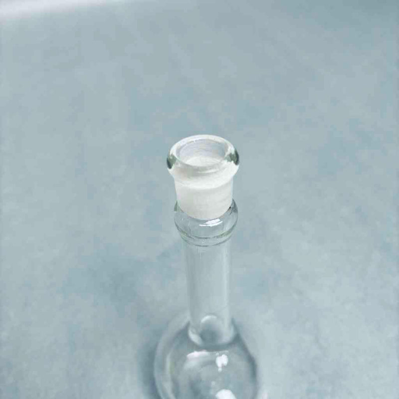 Assorted PYREX VWR KIMAX Volumetric Flask Class A 25 ml with Stopper No. 9 - Total of 8 Flasks Glassware PYREX