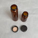 Assorted Vials Amber Glass with Black Lid 20 ml and 40 ml Total of 36 Vials Lab Consumables::Tubes, Vials, and Flasks Wheaton