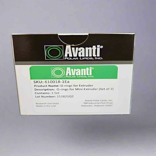 Avanti O-rings for Mini-Extruder 2 Packs of 2 O-rings - Total of 4 O-rings Other Medical & Lab Equipment Avanti