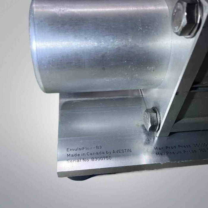 Avestin EmulsiFlex B-3 Homogenizer Emulsifier Pneumatic Drive 200MPa Pressure Emulsifiers Avestin