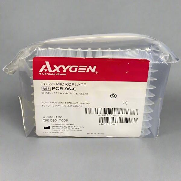 Axygen Microplate 96 Well No Skirt 20 Plates Lab Consumables::Storage and Culture Plates Axygen