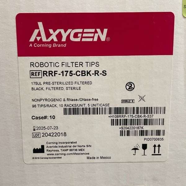 Axygen Pipette Tips 175 ul Filtered Conductive 50 Racks with 96 Tips Each Pipettes & Pipette Tips Axygen