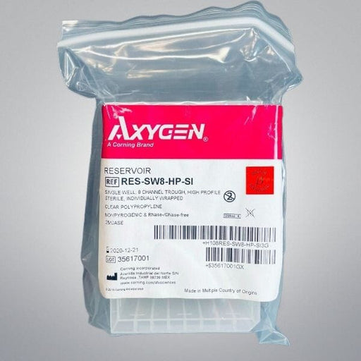 Axygen Reservoir Single Well with 8 Troughs 290 ml High Profile 24 Reservoirs Lab Consumables::Reservoirs Axygen