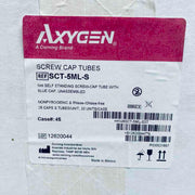 Axygen Tube 5 ml Self Standing with Screw Cap Polypropylene Sealed 11 Packs of 25 Tubes Lab Consumables::Tubes, Vials, and Flasks Axygen