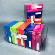 Azenta TruCool Hinged Lid CryoBox 81-Place Multi Colored Pack of 10 Boxes Other Medical & Lab Equipment Azenta