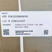 Azer Scientific Pipette Tip 50 ul Tecan-Compatible Conductive Filtered 60 Racks Pipettes Azer Scientific
