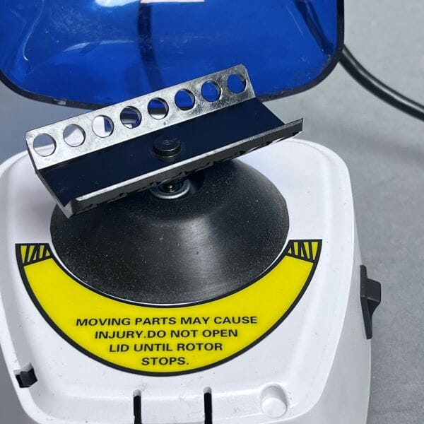 BaaySci Mini Centrifuge Blue Cover with PCR Tube Rotor and Power Cord Centrifuges BaaySci