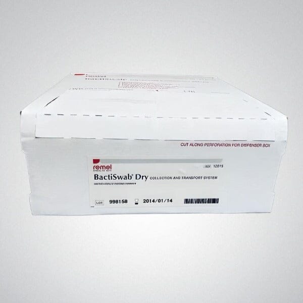 Bactiswab Dry Collection and Transport Swab Tube Pack 100 Swabs Other Remel