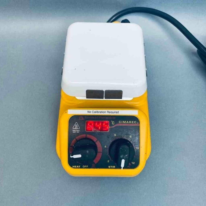 Barnstead Cimarec Laboratory Magnetic Hot Plate Stirrer 4 x 4 in. Magnetic Stirrers & Hotplate Stirrers Barnstead