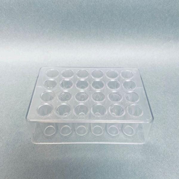 BD CSampler Tube Rack 24 Places Clear Tube Racks BD Biosciences