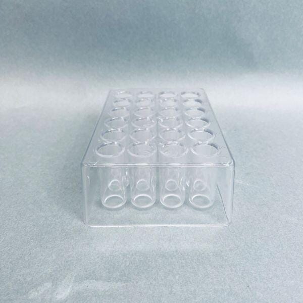 BD CSampler Tube Rack 24 Places Clear Tube Racks BD Biosciences