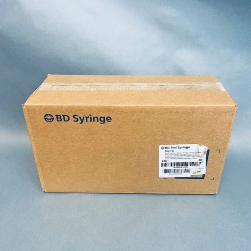 BD Luer Slip Tip Syringe 3 ml Case of 200 Syringes Life Sciences Trading