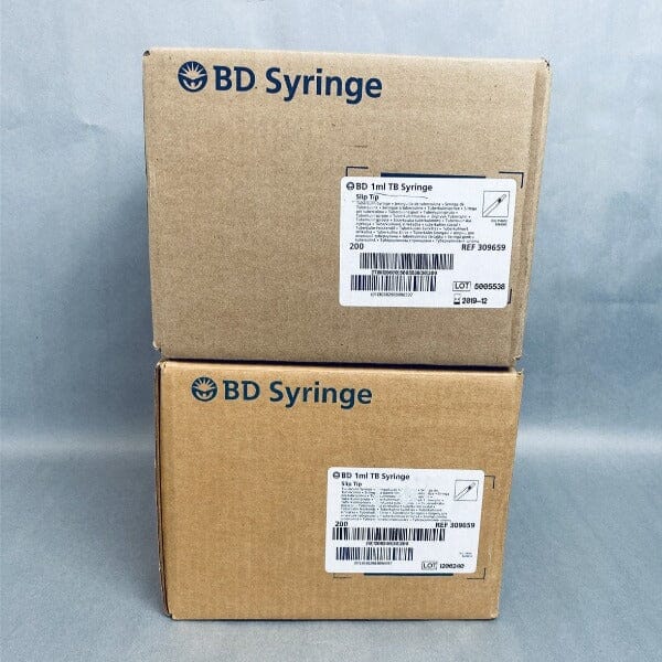 BD Luer Slip Tip Tuberculin Syringe 1 ml PP Total of 400 Syringes Other Becton Dickinson