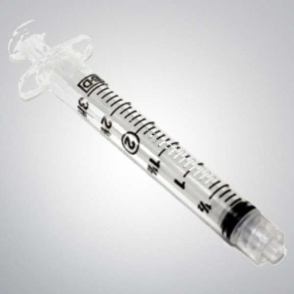 BD Syringe 3 ml Luer Lock Tip - Box of 100 Syringes