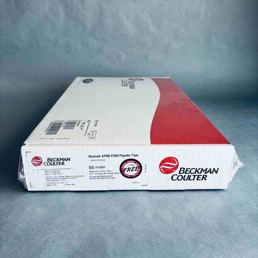 Beckman Coulter Biomek Pipette Tips P250 Non-Sterile 220 ul 50 Racks with 96 Tips Pipets & Pipette Tips Beckman Coulter