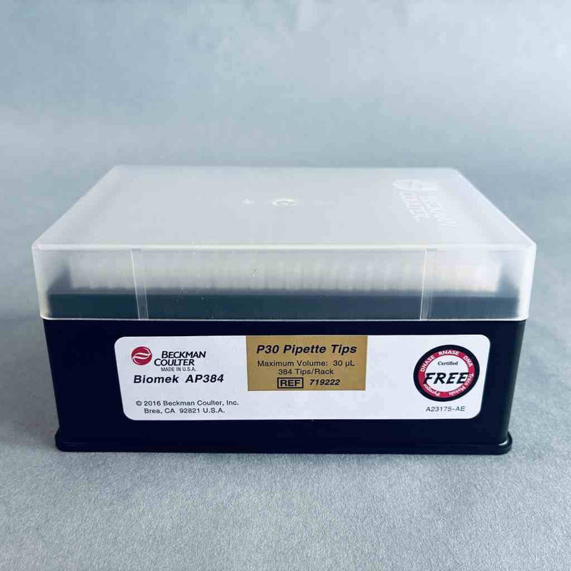 Beckman Coulter Biomek Tips Non-Sterile 30 ul Pack of 10 Racks with 384 Tips Pipets & Pipette Tips Beckman Coulter