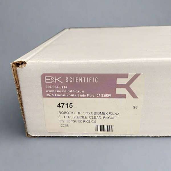 Beckman Coulter Pipette Tips 250 ul Filtered for Biomek FX/NX 19 Racks Pipettes Beckman Coulter