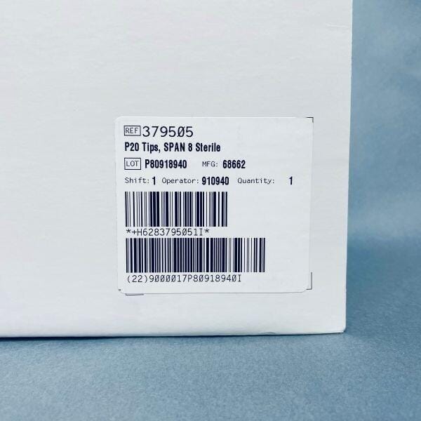Beckman Coulter Pipette Tips P20 Span-8 Sterile 100 ul Total of 960 Tips Pipettes & Pipette Tips Beckman Coulter