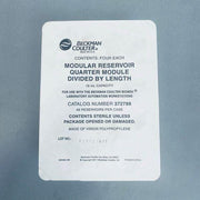 Beckman Coulter Reagent Reservoir 19 ml Sterile Reservoirs Pack of 48 Reagent Reservoirs Beckman Coulter