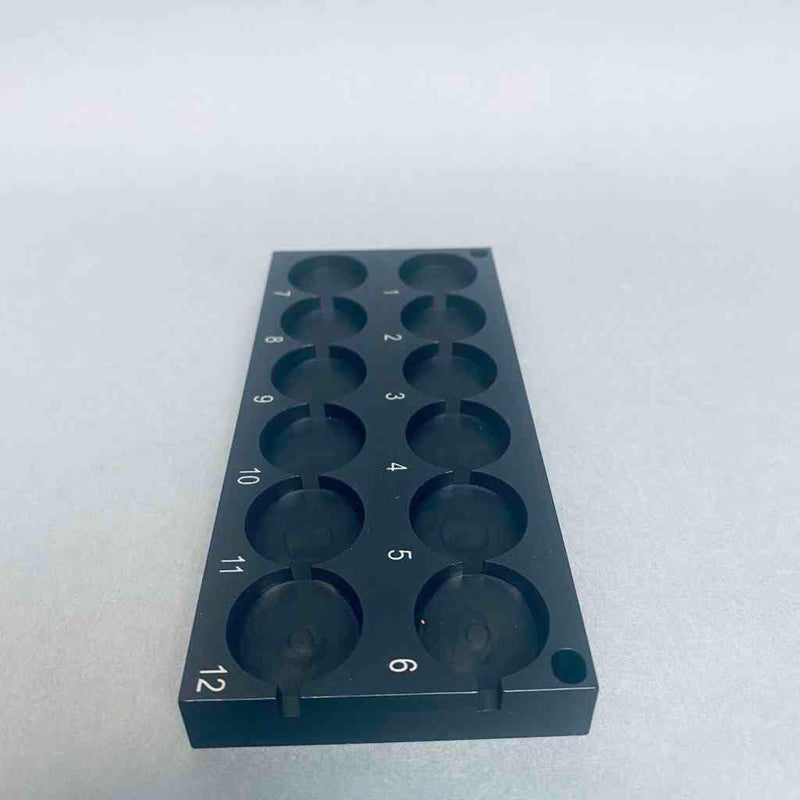 Beckman Coulter Reagent Storage Rack 12 Well Lab Equipment Lot of 10 Racks Jars & Reagent Bottles Beckman Coulter