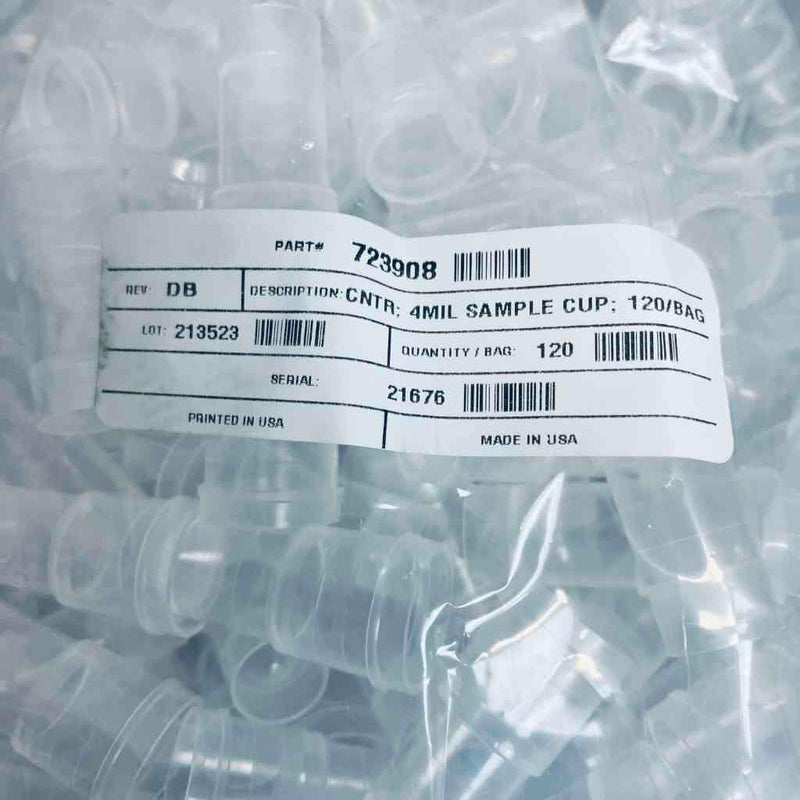 Beckman Coulter Vials Vi-Cell XR 4 ml Total of 1920 Vials Vials Beckman Coulter