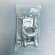Beckman Lifting Hoist Shackle Willit 3/8 in. Pack of 4 Shackles Other Beckman