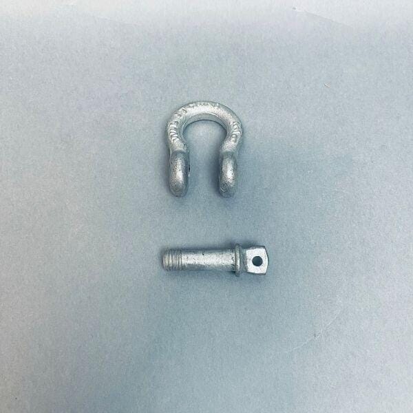 Beckman Lifting Hoist Shackle Willit 3/8 in. Pack of 4 Shackles Other Beckman