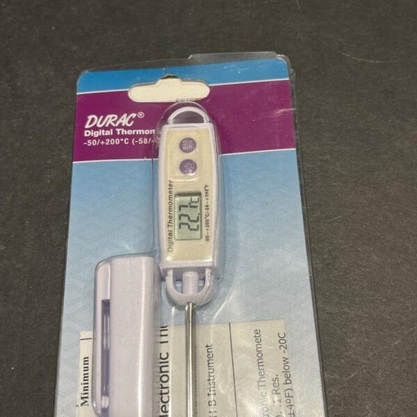 Bel-Art Digital Thermometer Water Resistant with 5 in. Stem Lab Equipment::Other Lab Equipment Bel-Art