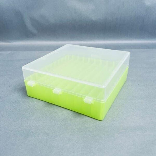 Bel-Art Freezer Storage Box 100 Place Assorted Colors Total of 7 Boxes Tube Racks Bel-Art