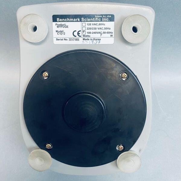 Benchmark Scientific MyFuge 5 Mini Centrifuge with Variety 8 Place Rotor Centrifuges Benchmark Scientific