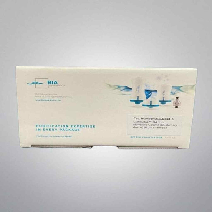 BIA Separations CIMmultus QA Monolithic Column 1 ml 6 um Pore Size Chromatography Columns & Reservoirs BIA Separations