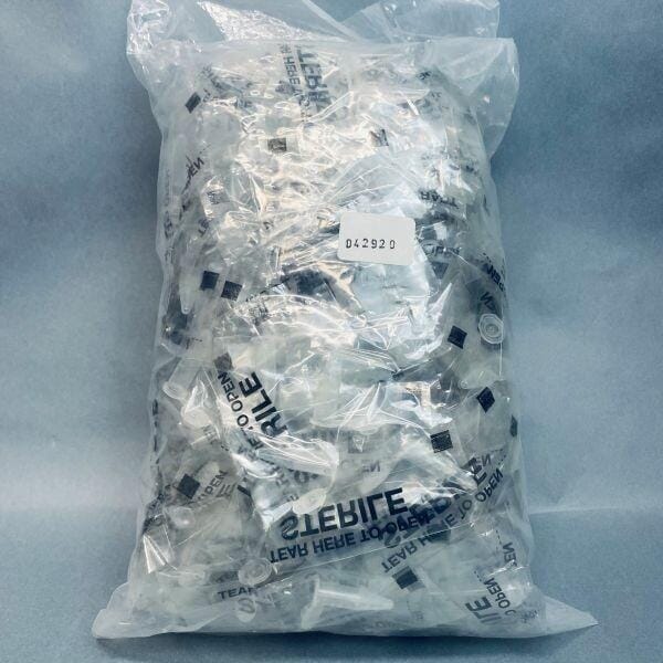 BIO PLAS G-Tube Individually Wrapped Sterile Centrifuge Tubes 1.5 mL Pack of 250 Tubes Centrifuge Tubes Bio Plas
